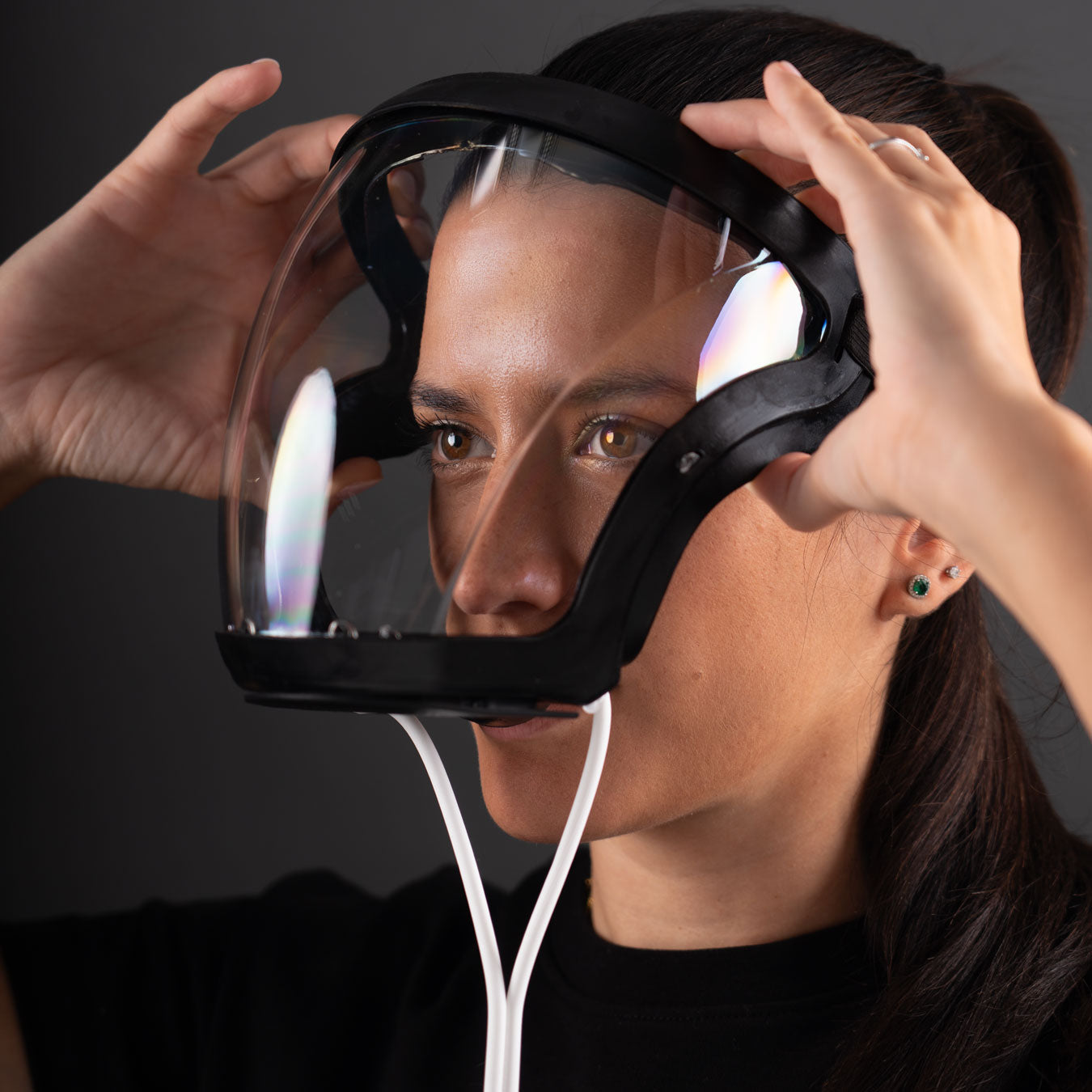Full-Face Inhalation Mask