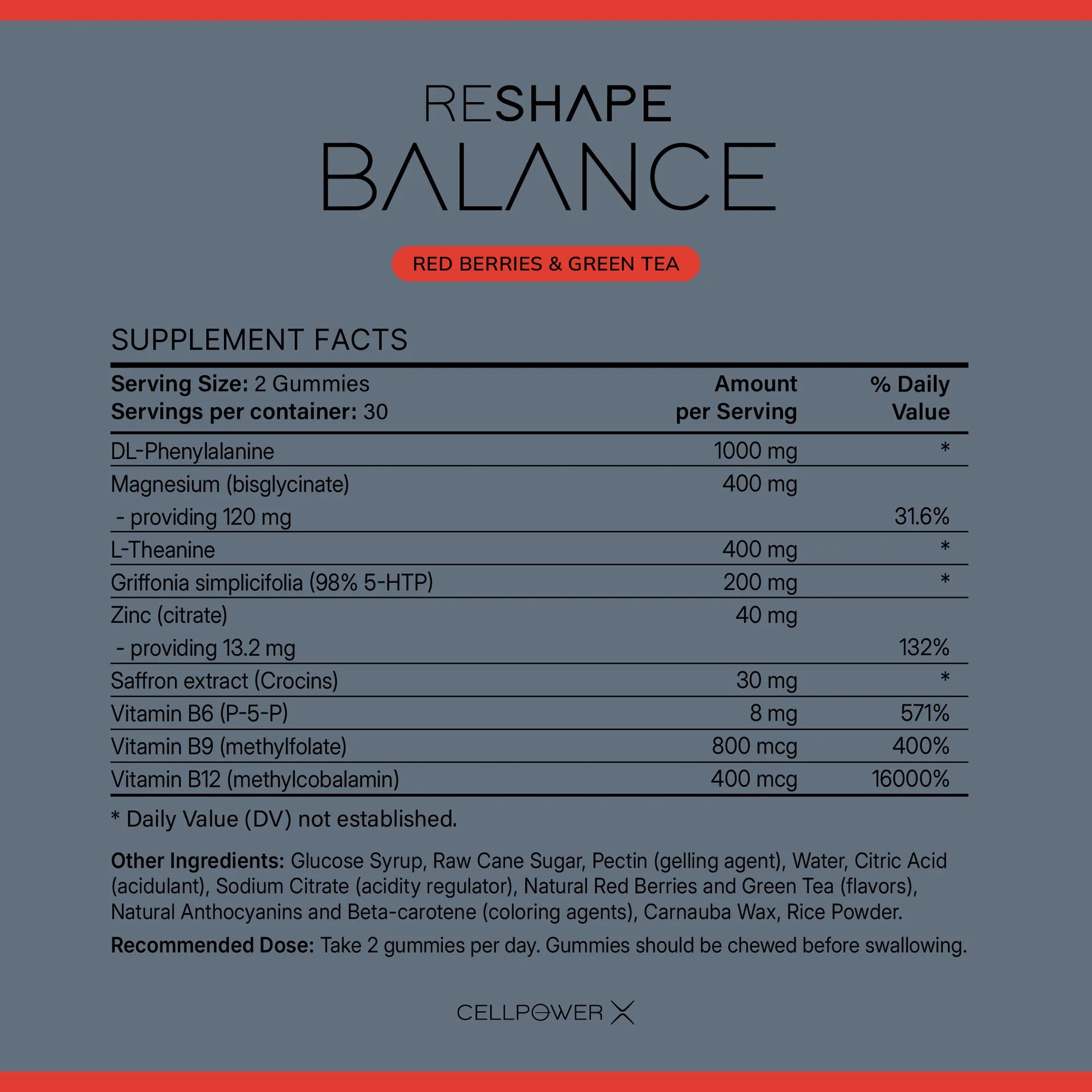 RESHAPE BALANCE